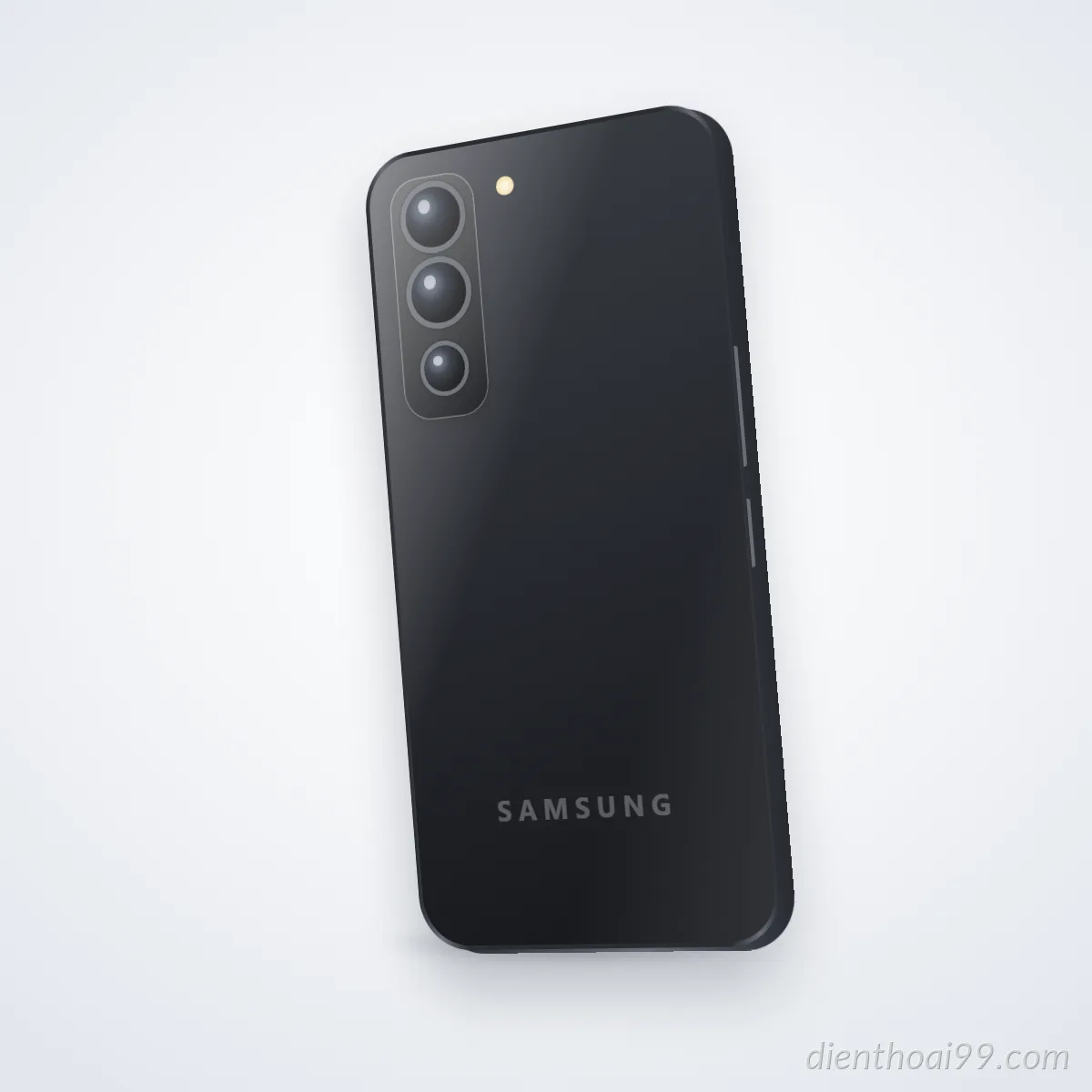 Mặt sau điện thoại Samsung Galaxy M02 (ảnh minh hoạ)