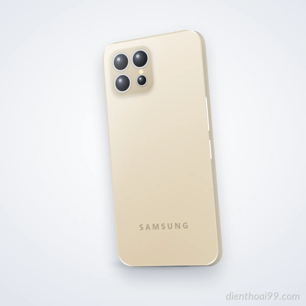 Mặt sau điện thoại Samsung Galaxy M52 (ảnh minh hoạ)