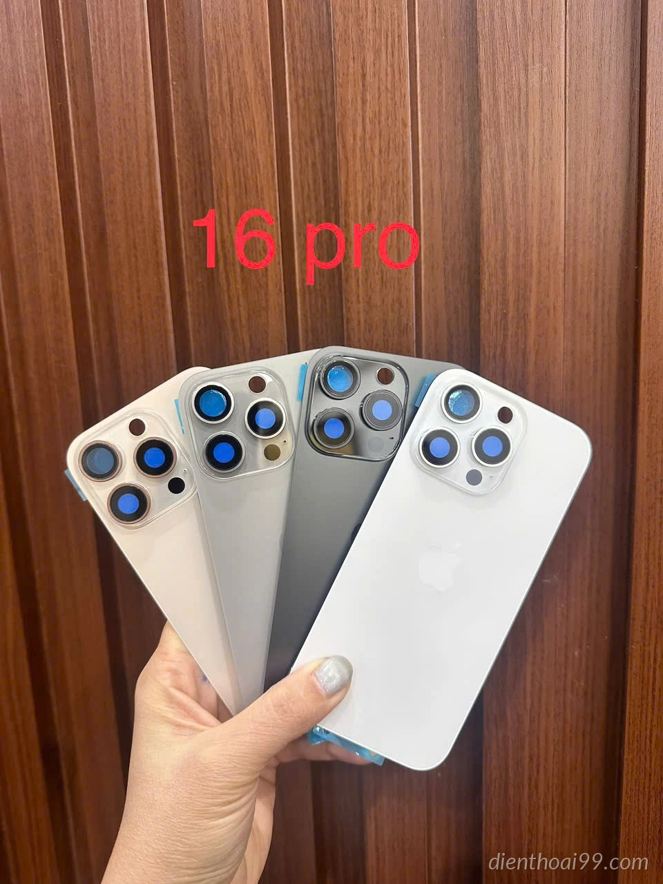 Thay kính lưng iPhone 16 Pro Đà Nẵng