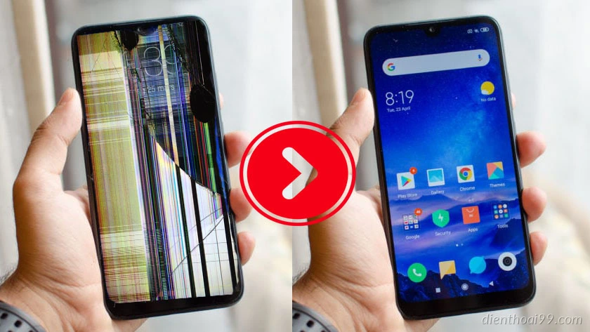 Thay màn hình Redmi 8/8A Tại Điện Thoại 99