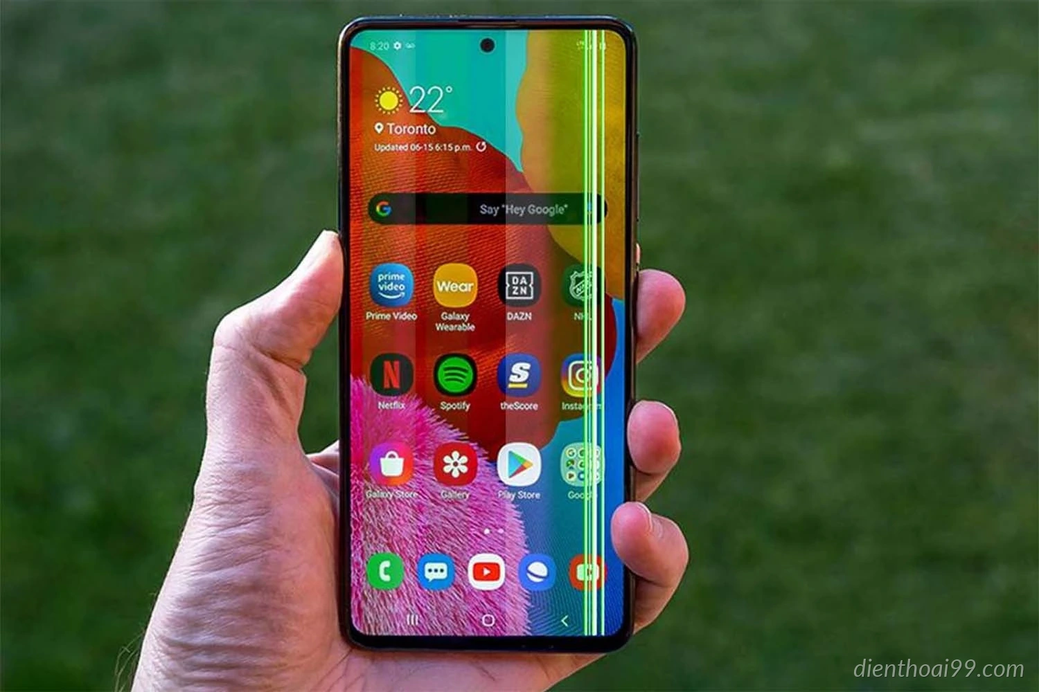 Thay màn hình Samsung Galaxy A71 Tại Điện Thoại 99