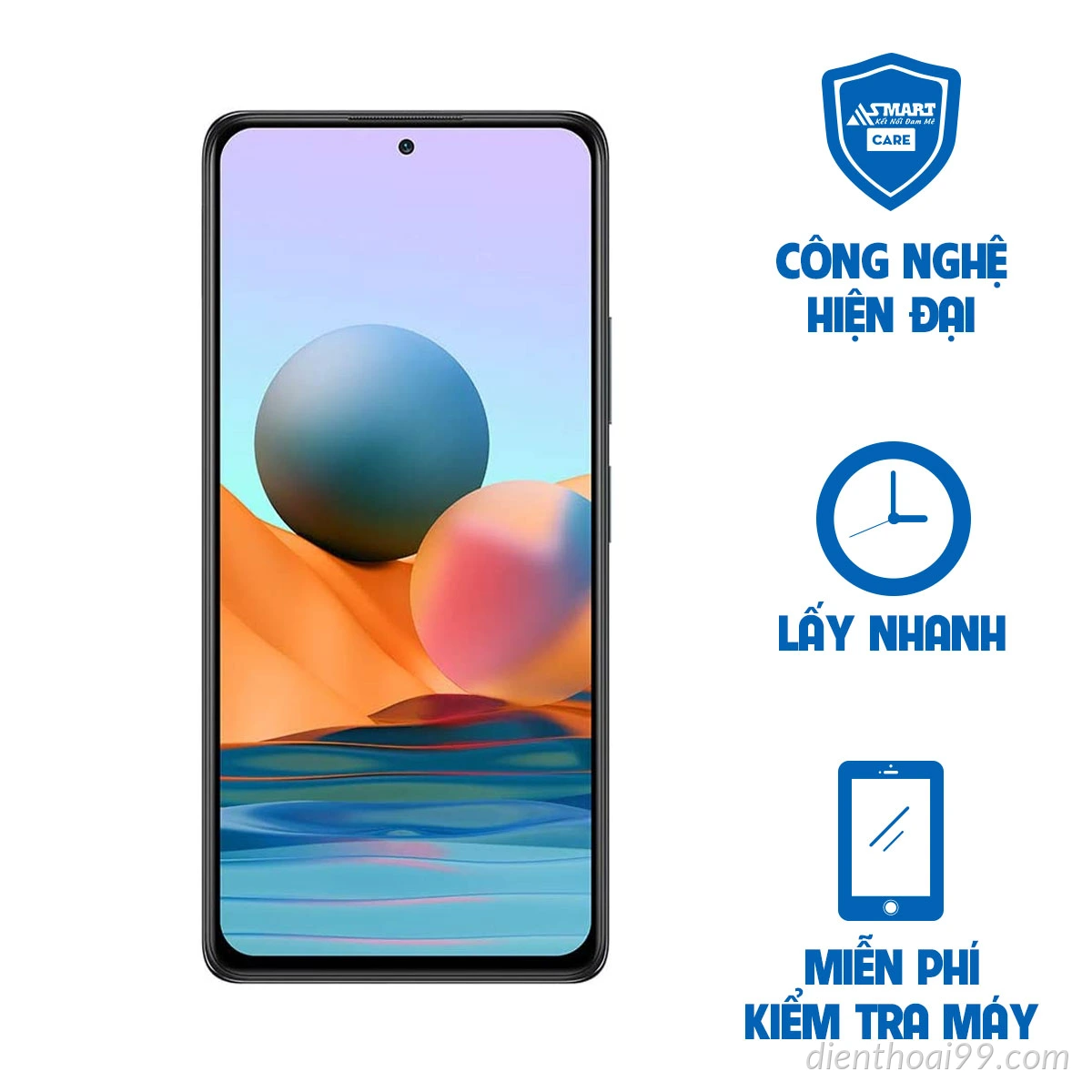 Thay màn Redmi Note 10 Tại Điện Thoại 99