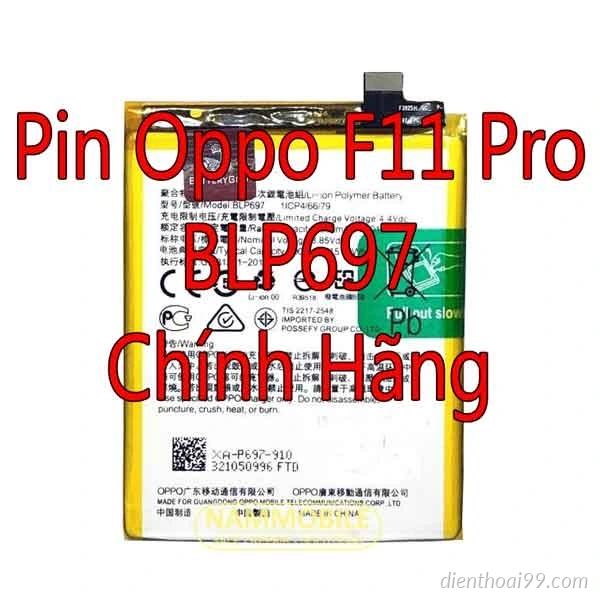 Thay Pin Oppo F11 Tại Điện Thoại 99
