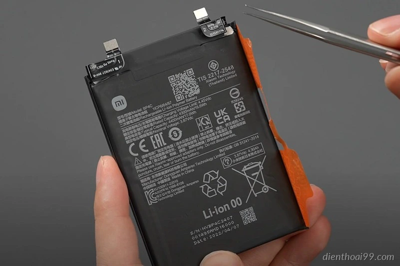Thay pin Redmi Note 11T Pro giá rẻ tại Đà Nẵng