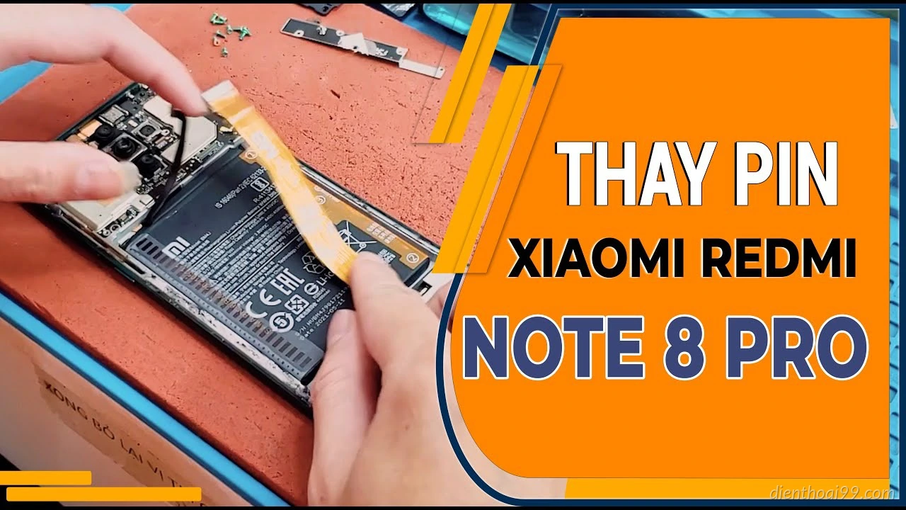Thay pin Redmi Note 8 Pro giá rẻ tại Điện Thoại 99