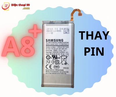 Thay Pin Samsung A8 Plus Giá Rẻ, Chất Lượng tại Đà Nẵng
