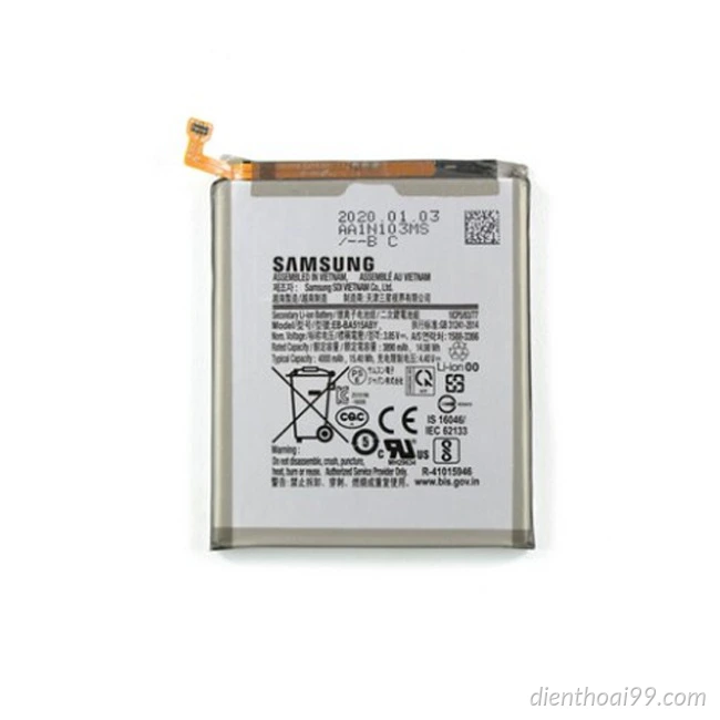 Thay pin Samsung Galaxy A51 giá rẻ tại Điện Thoại 99