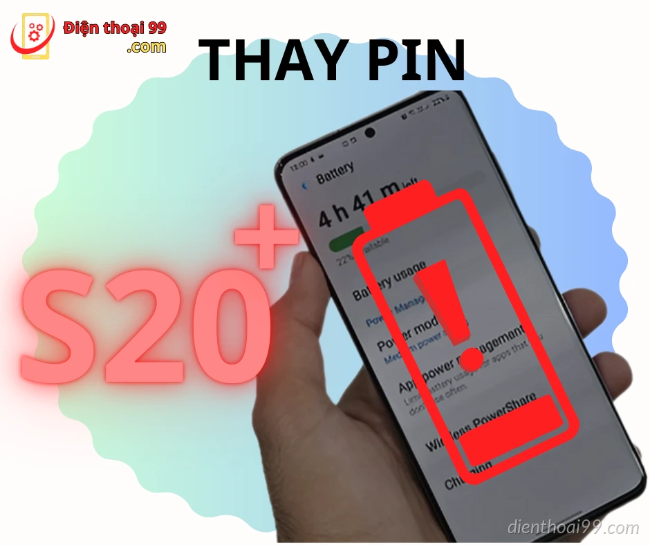 Thay Pin Samsung S20 Plus Uy tín, Giá rẻ tại Đà Nẵng