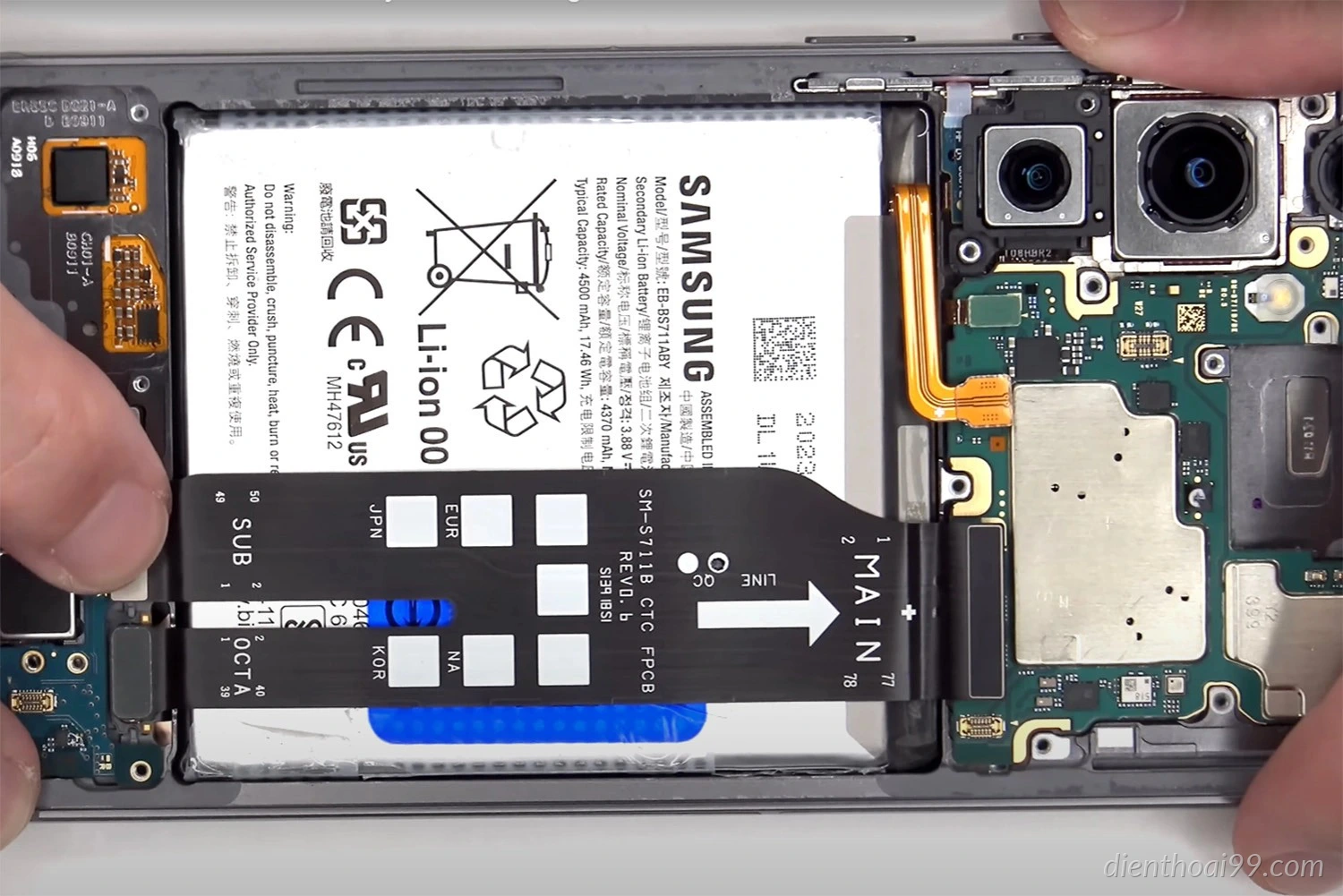 Thay pin Samsung S23 FE giá rẻ tại Đà Nẵng