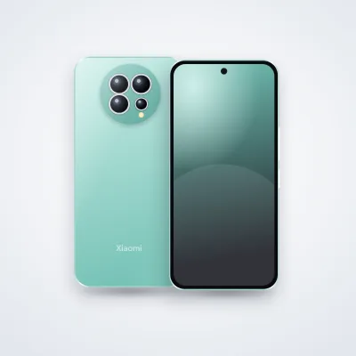 Mặt trước và mặt sau điện thoại Xiaomi 12 Ultra (ảnh minh hoạ)