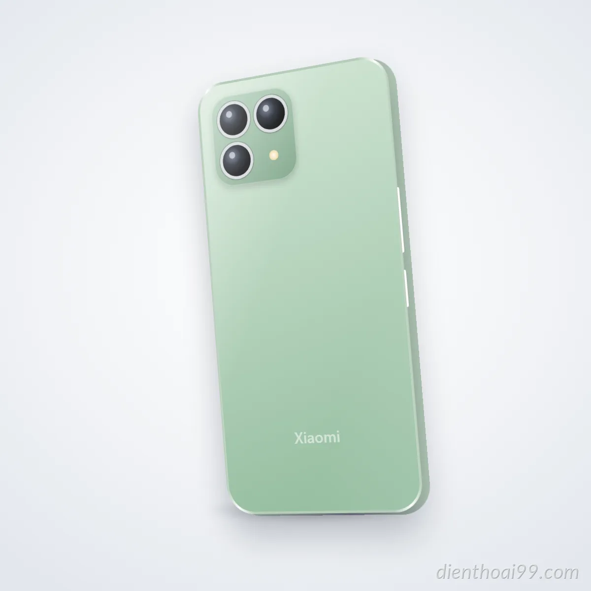Mặt sau điện thoại Xiaomi 12S (ảnh minh hoạ)