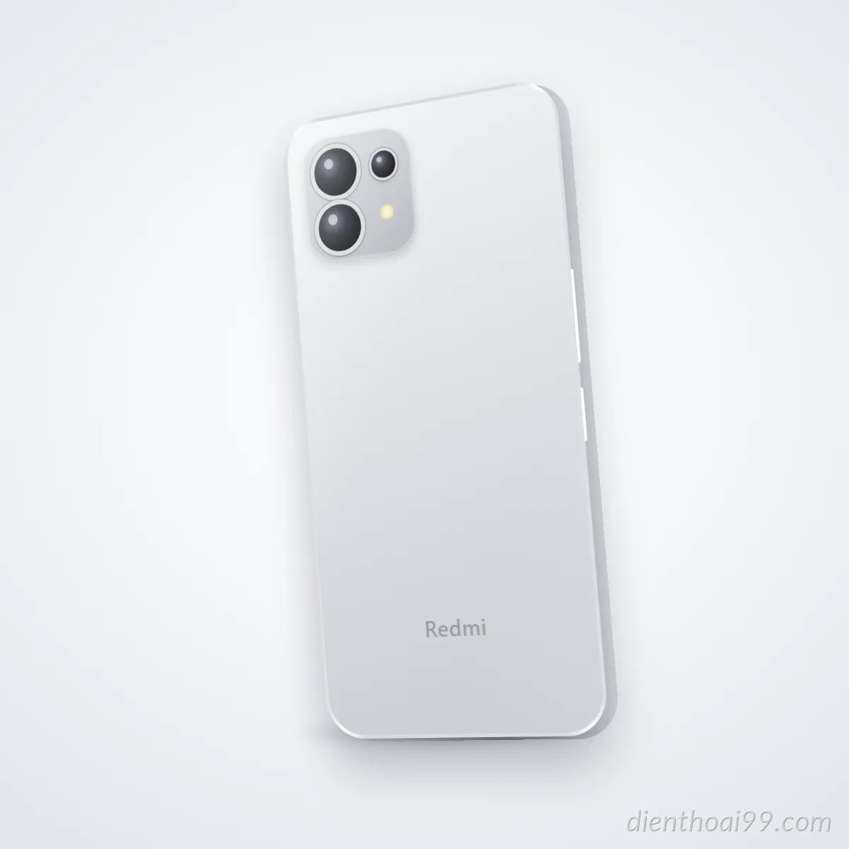 Mặt sau điện thoại Redmi 10C (ảnh minh hoạ)