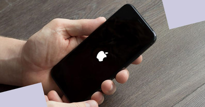 iphone bị treo táo