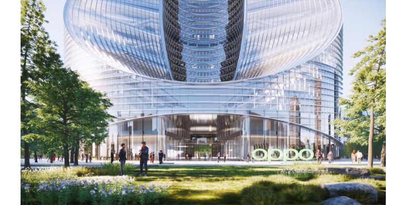 Tru so moi cua OPPO voi thiet ke doc la