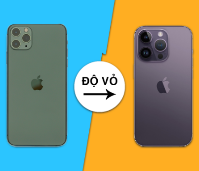 độ vỏ iphone 11prm -> iphone 14prm