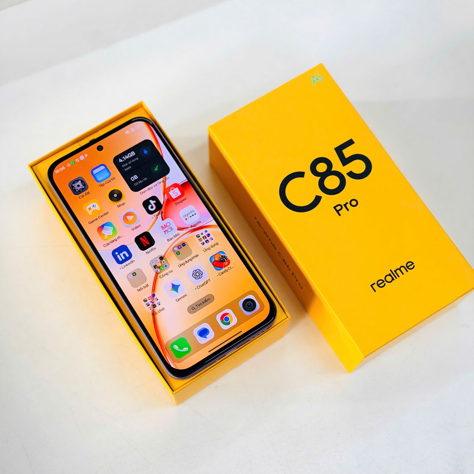 realme c85 pro fullbox